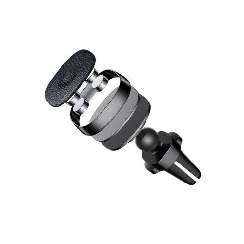 Магнитный автодержатель Baseus Privity Series Pro Air outlet Magnet Bracket с креплением в воздуховод (Черный)