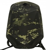 Рюкзак Beaborn Backpack c встроенной колонкой Hi-Fi Bluetooth, камуфляж (Зеленый) - фото