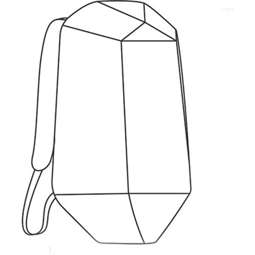 Рюкзак Beaborn Backpack линии (Черный)