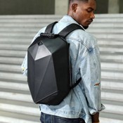 Рюкзак Beaborn Backpack кожа (Черный) - фото