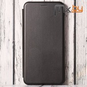 Чехол для Huawei Honor 8X кожаная книга Book Case New черный - фото