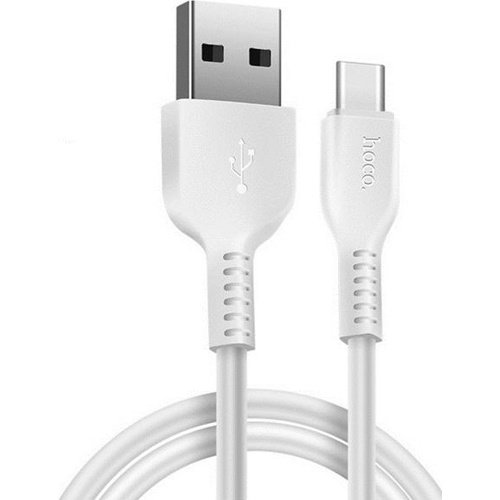 USB кабель Hoco X20 Flash Type-C, длина 2 метра (Белый) - фото2