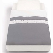 Комплект текстильный для колыбели САМ Kit TessIle Per Cullami ART926-T161 (Дизайн Тедди, серый) - фото