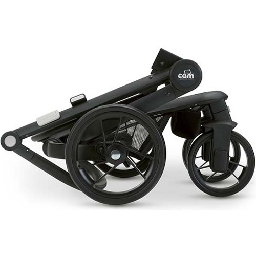 Детская коляска CAM Taski Sport Tris  (3 в 1) ART910-T874 (Вышивка  медведь, синий) 