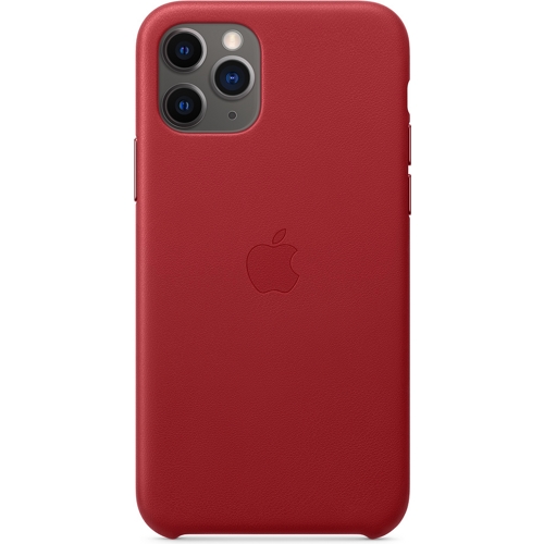 Чехол для iPhone 11 Pro Apple Leather Case (PRODUCT) RED (Красный) 