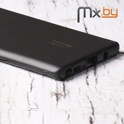 Чехол для Samsung Galaxy Note 9 накладка (бампер) силиконовый Cherry черный