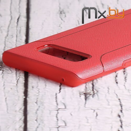 Чехол для Samsung Galaxy Note 8 накладка (бампер ) силиконовый Cherry Soft Design красный
