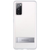 Чехол для Galaxy S20 FE накладка (бампер) Samsung Clear Standing Cover прозрачный - фото