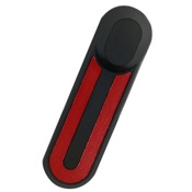Декоративная заглушка передняя для электросамоката Electric Scooter (черная) - фото