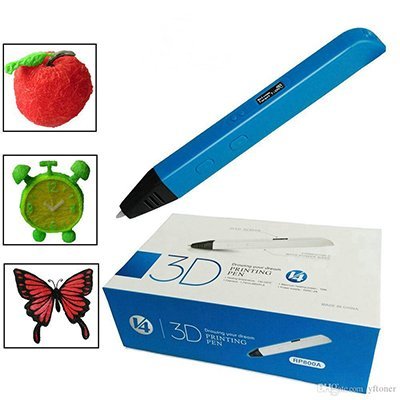 3D-ручка Dewang RP800A Slim с OLED дисплеем (желтая)