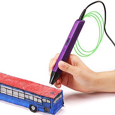 3D-ручка Dewang RP800A Slim с OLED дисплеем (фиолетовая)