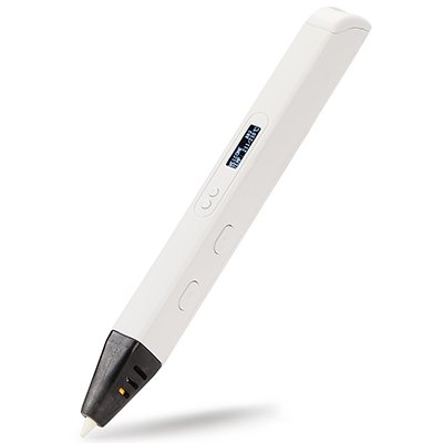 3D-ручка Dewang RP800A Slim с OLED дисплеем (белая)
