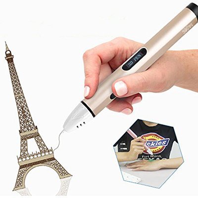 3D-ручка Dewang X4 с OLED дисплеем (бирюзовая)