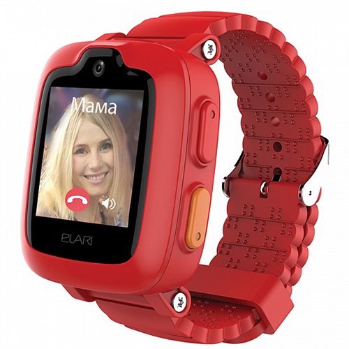 Детские умные часы Elari KidPhone 3G (Красный)