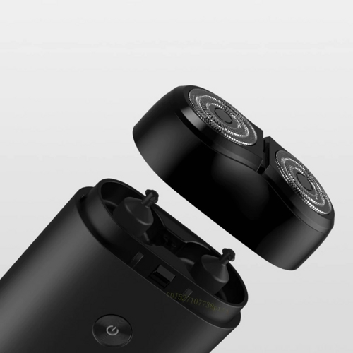 Электробритва Xiaomi Mijia Rotating Double Cutter Head (Черный) - фото4