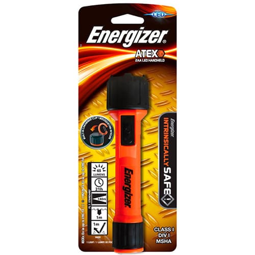 Фонарь Energizer ATEX 2xAA без батареек (E300694500)