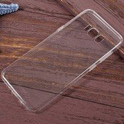 Чехол для Samsung Galaxy S8+ силиконовая накладка G-Case ультратонкая прозрачная - фото