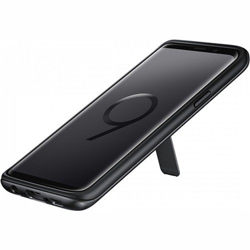Чехол для Galaxy S9 накладка (бампер) Samsung Protective Standing Cover черный