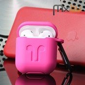 Чехол Gurdini Silicone Case для AirPods (Розовый) - фото