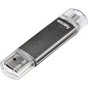 USB Флеш 32GB Hama Laeta Twin FlashPen для Android (USB 2.0 и micro USB) - фото