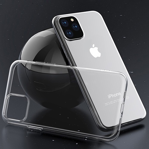 Чехол для iPhone 11 Pro Max накладка (бампер) силиконовый Hoco Light прозрачный  