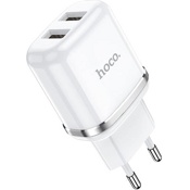 Зарядное устройство Hoco N4 2 USB 2.4A (Белый) - фото