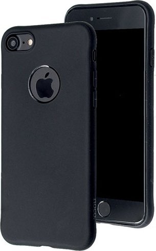 Чехол для iPhone 7 накладка (бампер) силиконовый Hoco Fascination черный матовый