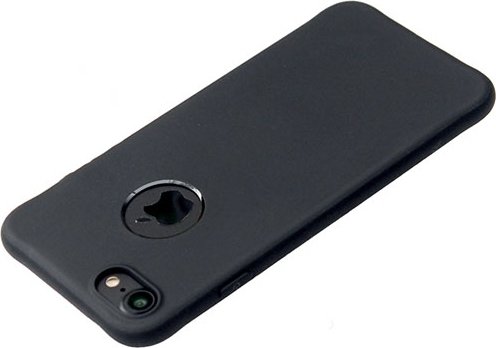 Чехол для iPhone 7 накладка (бампер) силиконовый Hoco Fascination черный матовый