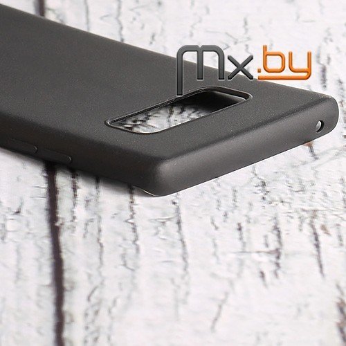Чехол для Samsung Galaxy Note 8 накладка (бампер) силиконовый Hoco Fascination черный матовый