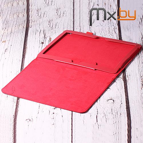 Чехол для Huawei MediaPad M3 Lite 10.1 кожаная книга красный 