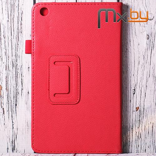 Чехол для Huawei MediaPad M3 Lite 8 кожаная книга красный 