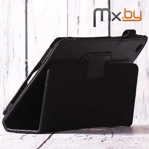 Чехол для Huawei MediaPad M3 Lite 8 кожаная книга черный 