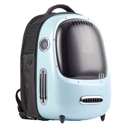 Переноска- рюкзак для кошек PETKIT Fresh Wind Cat Backpack P7701 (Голубой) - фото
