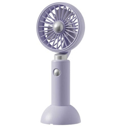 Портативный вентилятор Liberfeel 1600mah (Фиолетовый) - фото