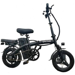 Электровелосипед Spetime E-Bike S6 (Черный) - фото