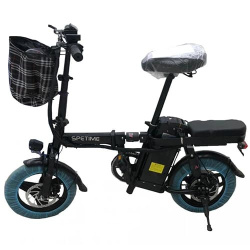 Электровелосипед Spetime E-Bike S6 Pro (Черный) - фото