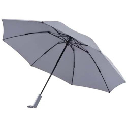 Зонт Ninetygo Folding Reverse Umbrella с подсветкой (Серый) - фото