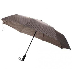 Зонт Ninetygo Oversized Portable Umbrella Version Checkered (Коричневый, клетка) - фото