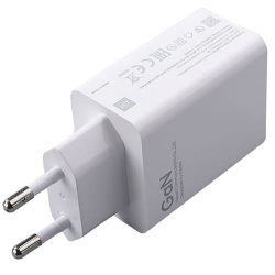 Зарядное устройство Xiaomi MI GaN 1USB 55W (MDY-12-EA) (Белый) - фото
