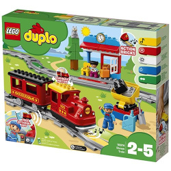 Конструктор LEGO Duplo 10874 Поезд на паровой тяге - фото