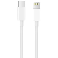 USB кабель ZMI MFi Type-C+ Lighting для зарядки и синхронизации, длина 1,5 метра (AL856) Белый - фото