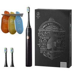 Электрическая зубная щетка Soocas X3U Limited Edition + гель для полости рта (Черный) - фото