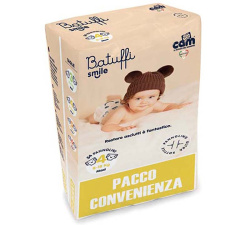 Подгузники CAM Batuffi Smile Pacco Scorta 4 Maxi 8-18 кг (54 шт) - фото