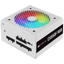 Блок питания Corsair CX550F RGB CP-9020225-EU Белый - фото
