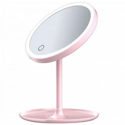 Зеркало для макияжа с подсветкой Xiaomi DOCO Daylight Pro HZJ001 (Розовый) - фото