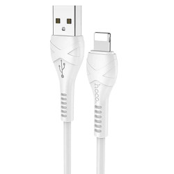 USB кабель Hoco X37 Lightning, длина 1 метр (Белый) - фото