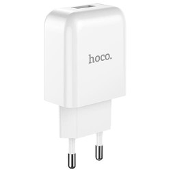 Зарядное устройство Hoco N2 1 USB 2.1A (Белый) - фото