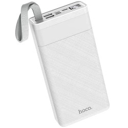 Аккумулятор внешний Hoco J73 Powerful 30000mAh  (Белый) - фото