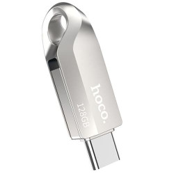 USB Flash Hoco UD8 128GB (Серебристый)  - фото