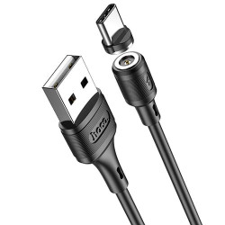 USB кабель Hoco X52 Sereno Type-C, длина 1,0 метр (Черный) - фото